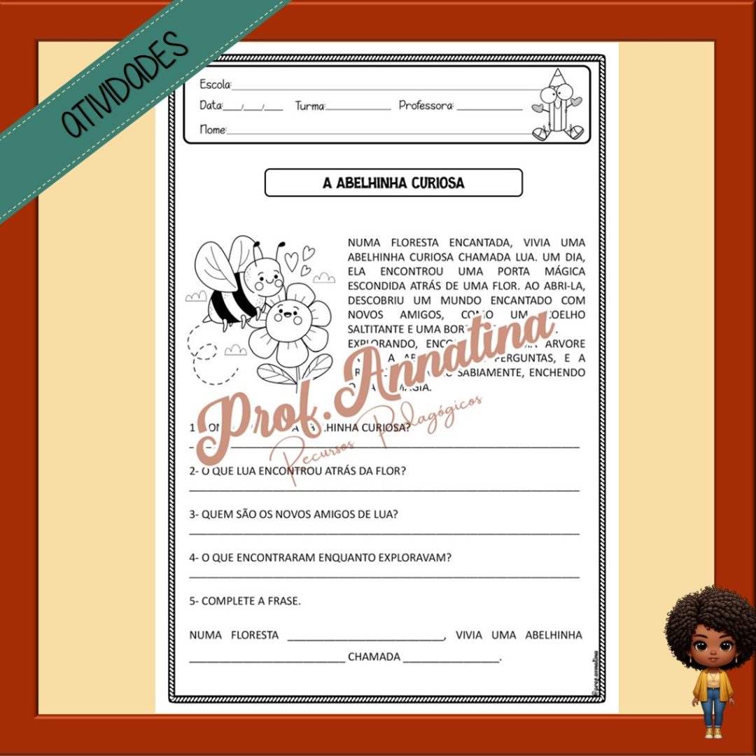 ATIVIDADE - INTERPRETAÇÃO DE TEXTO