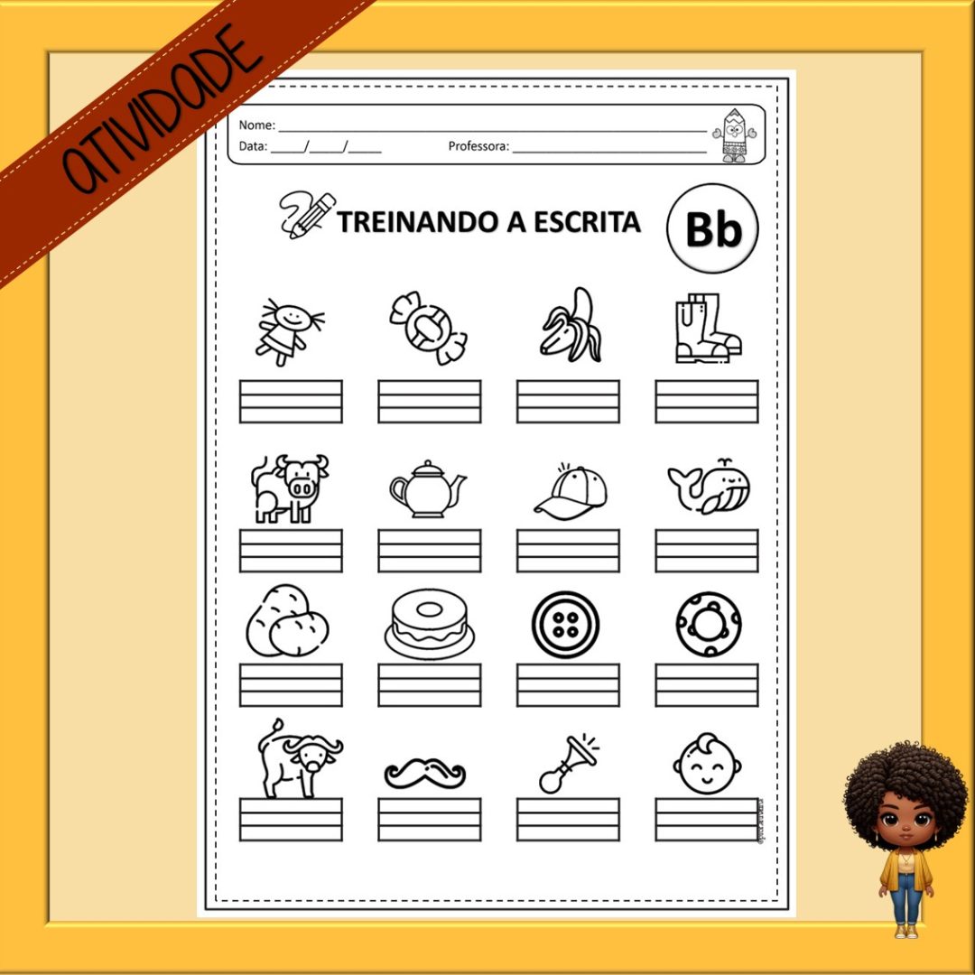 ATIVIDADE - TREINANDO A ESCRITA