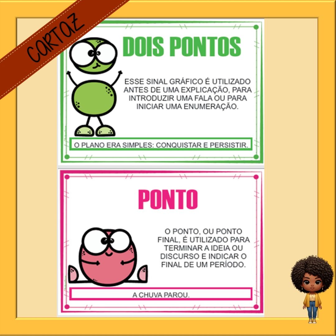 CARTAZ - SINAIS DE PONTUAÇÃO