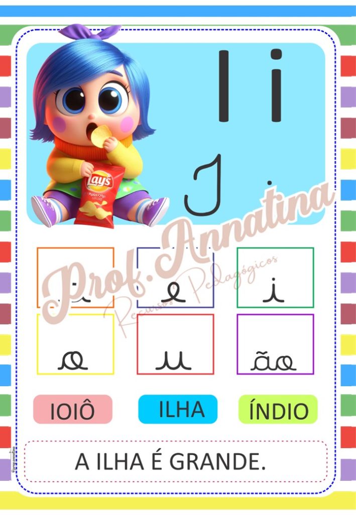 ALFABETO DE PAREDE – DIVERTIDAMENTE – Loja Prof. Anna Tina