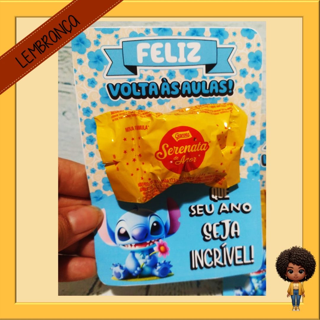 LEMBRANCINHA VOLTA ÀS AULAS