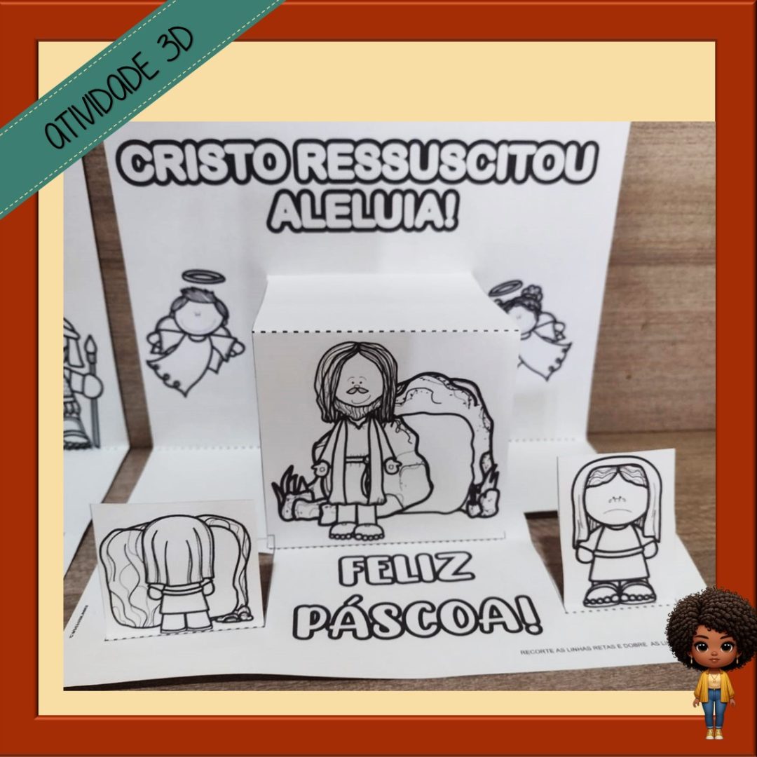 ATIVIDADE 3D - PÁSCOA CRISTÃ