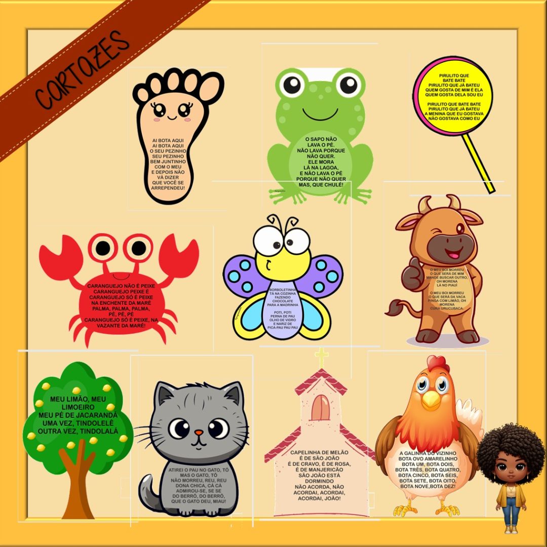 CANTIGA DE RODA - CARTAZES