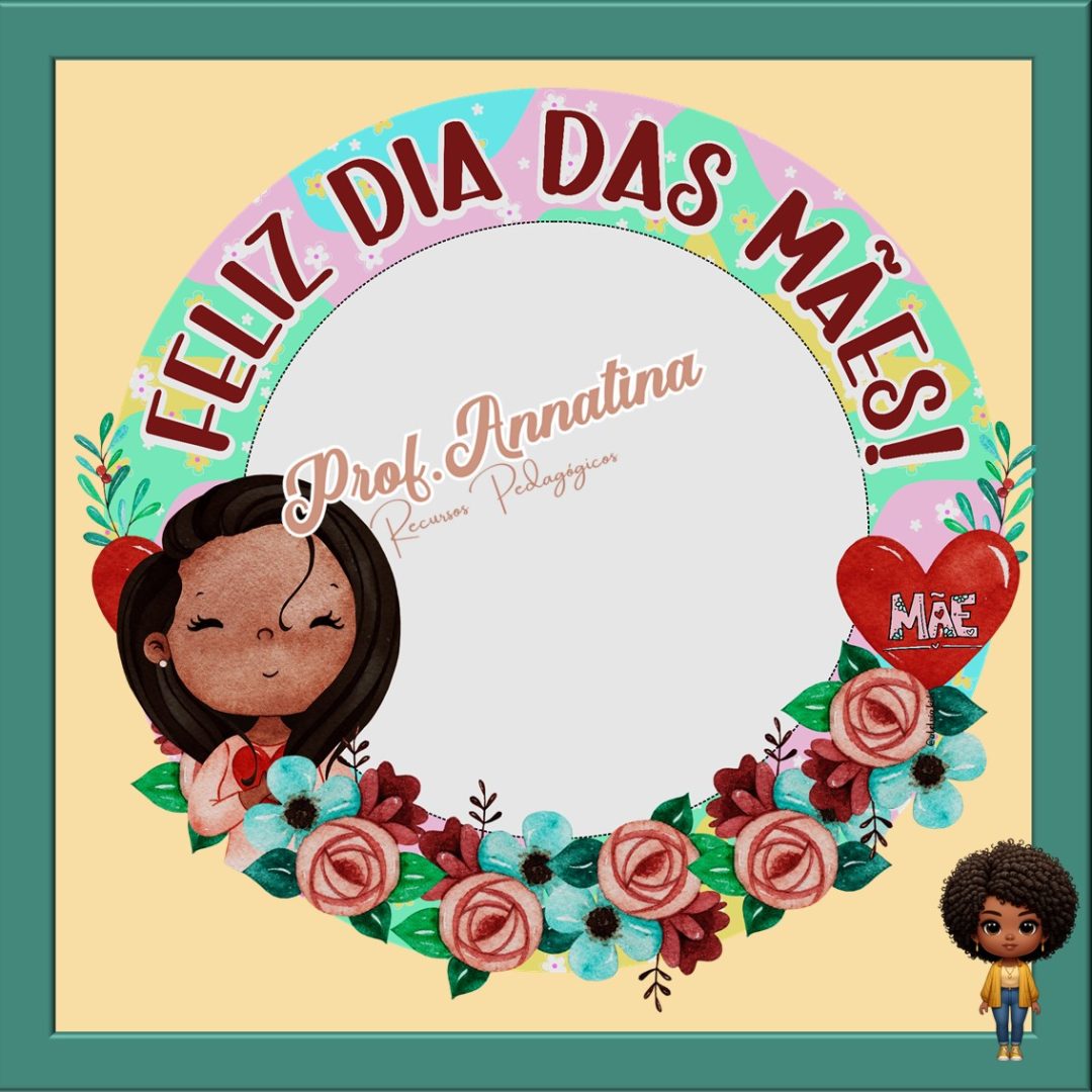 MOLDURA BAMBOLÊ - DIA DAS MÃES