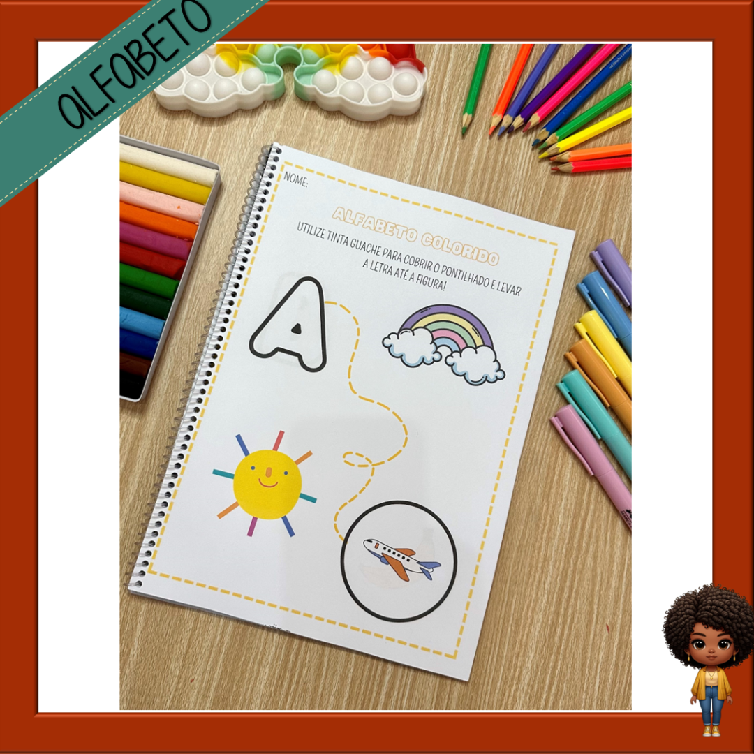 APOSTILA ALFABETO COLORIDO