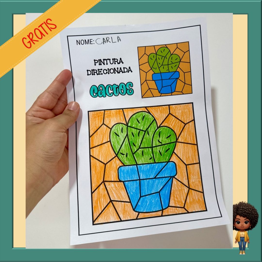 PINTURA DIRECIONADA - CACTOS