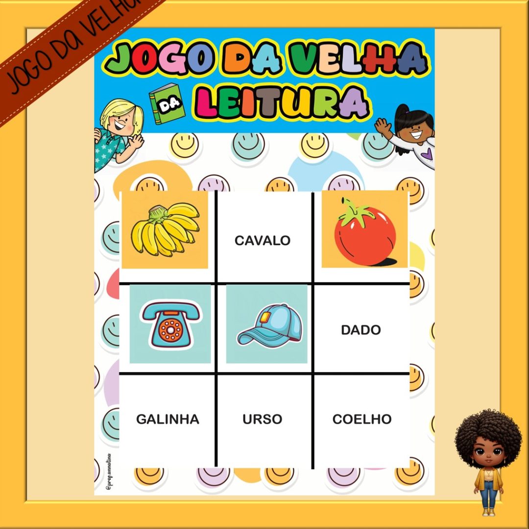 JOGO DA VELHA DA LEITURA