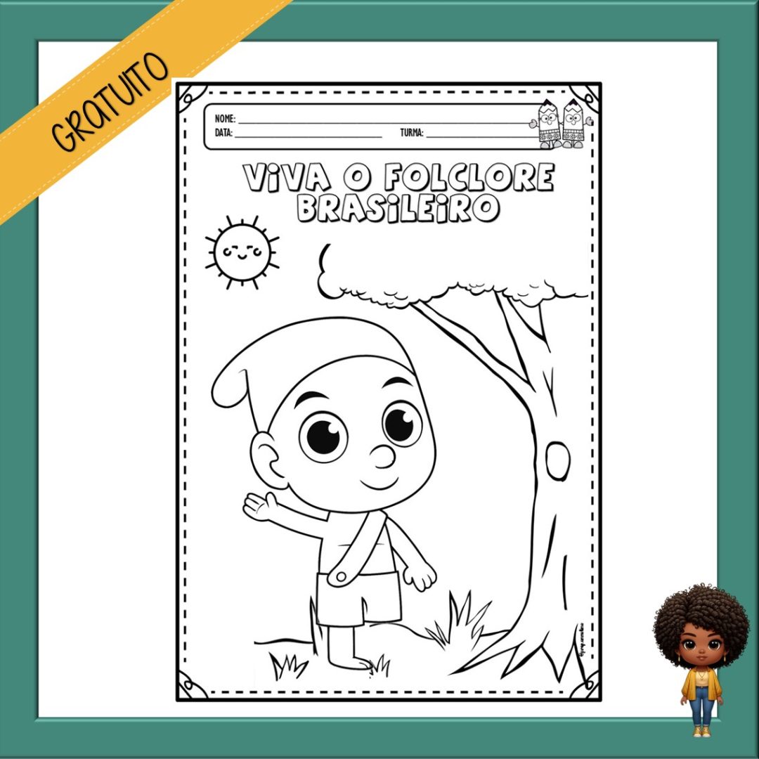 ATIVIDADE PARA COLORIR -SACI