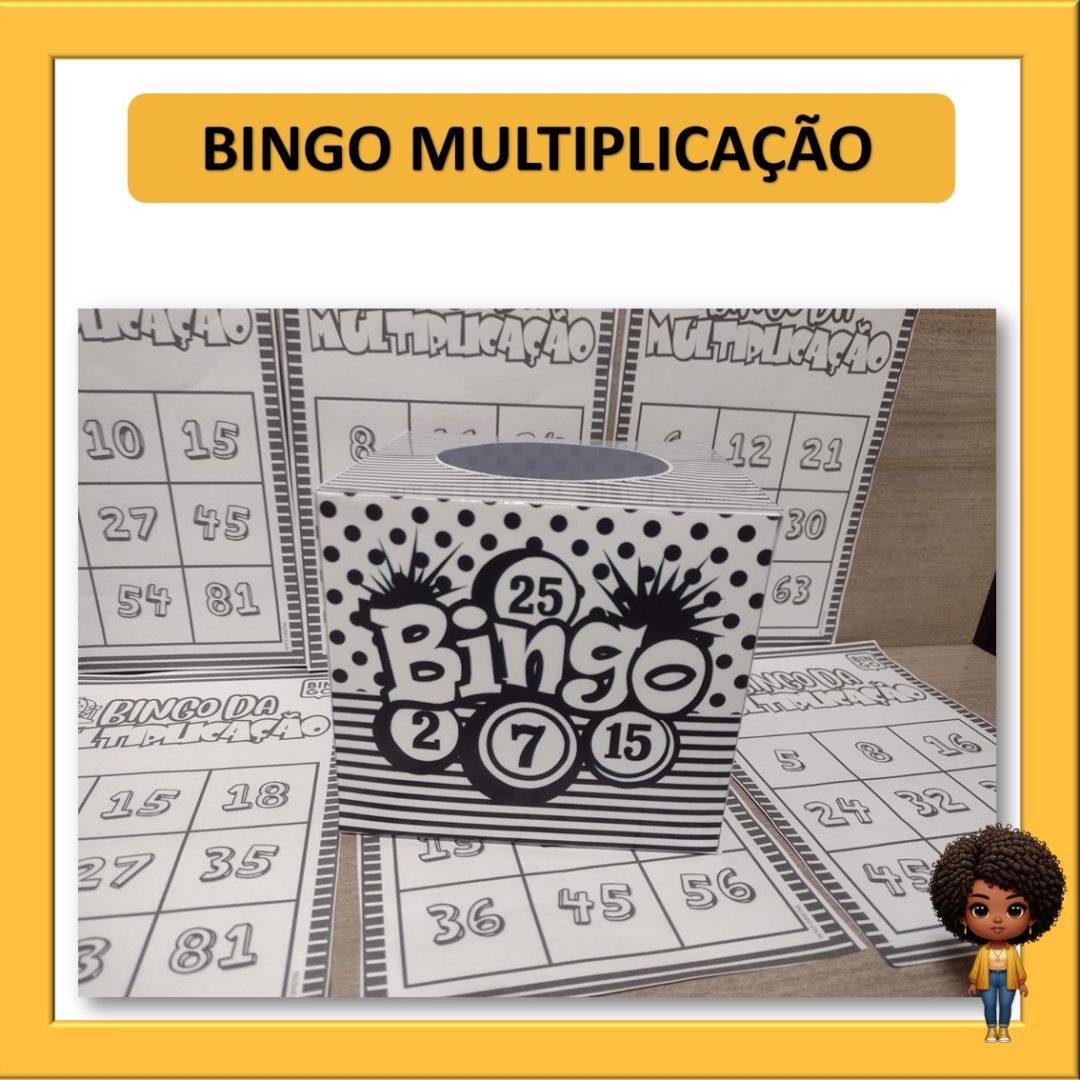 BINGO DA MULTIPLICAÇÃO