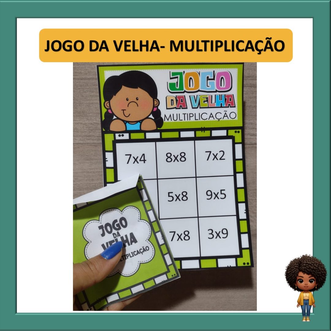 JOGO DA VELHA- MULTIPLICAÇÃO