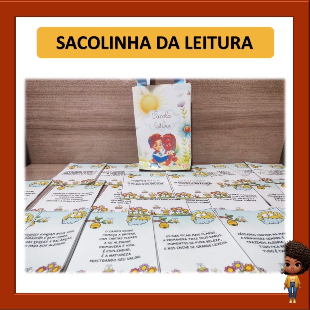 SACOLINHA DA LEITURA - PRIMAVERA