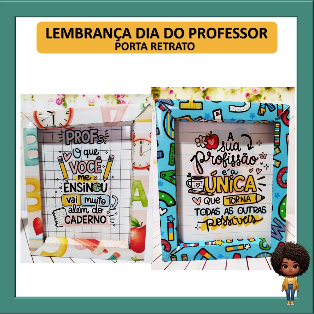 PORTA RETRATO DIA DO PROFESSOR