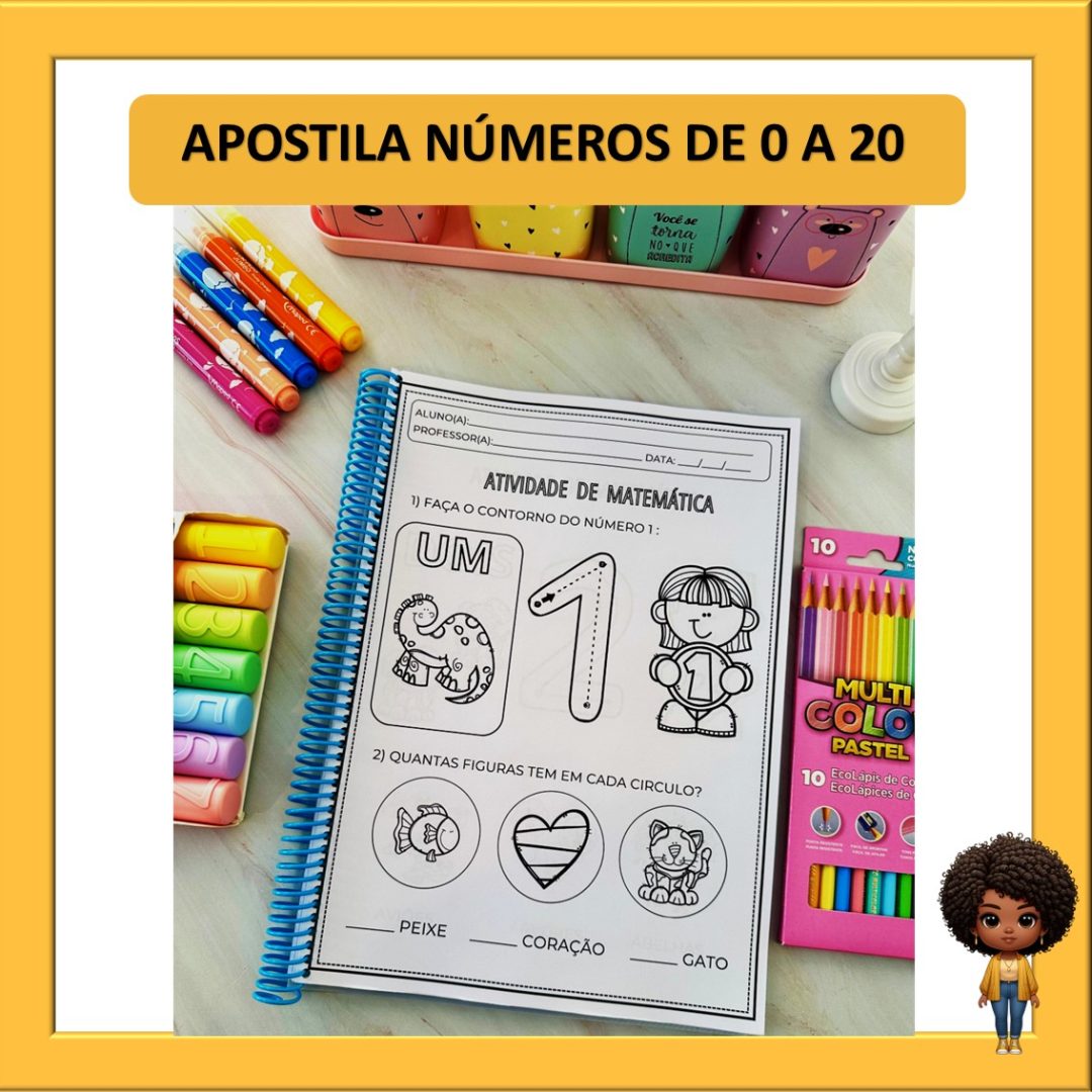 APOSTILA NÚMEROS DE 0 A 20