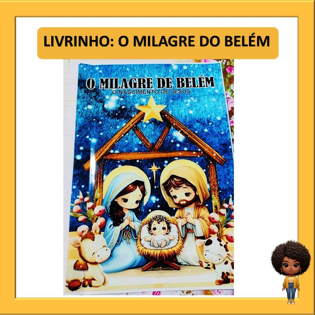 📖 LIVRINHO: O MILAGRE DO BELÉM 🎄✨