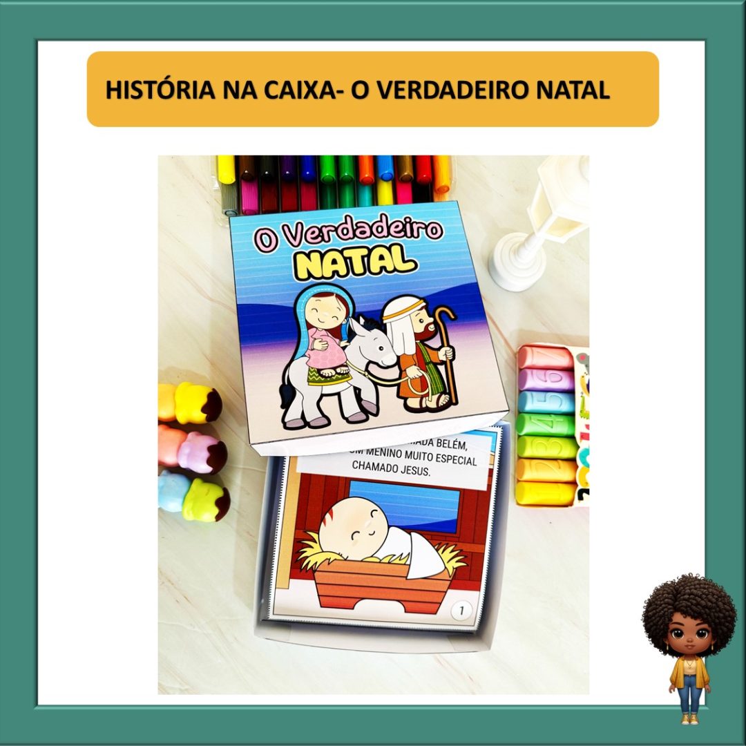 HISTÓRIA NA CAIXA- O VERDADEIRO NATAL