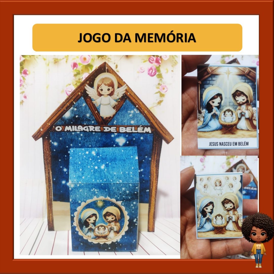 JOGA DA MEMÓRIA NASCIMENTO DE JESUS