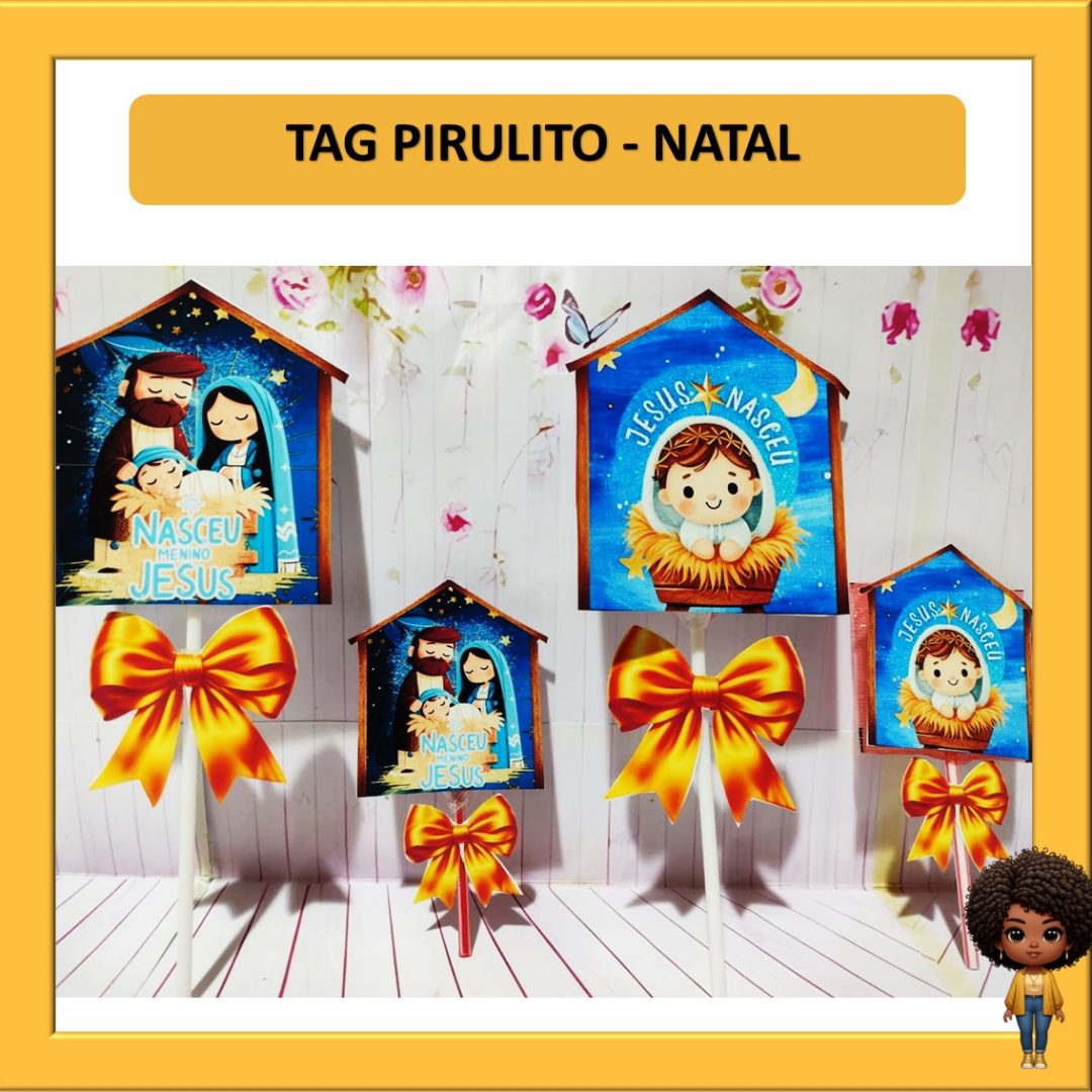 TAG PIRULITO - NATAL