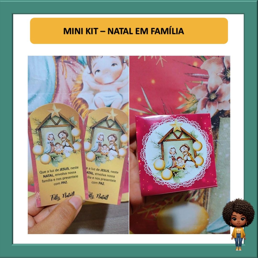 MINI KIT - NATAL EM FAMÍLIA