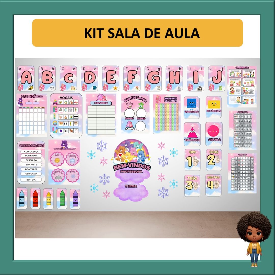 KIT SALA DE AULA- URSINHOS CARINHOSOS