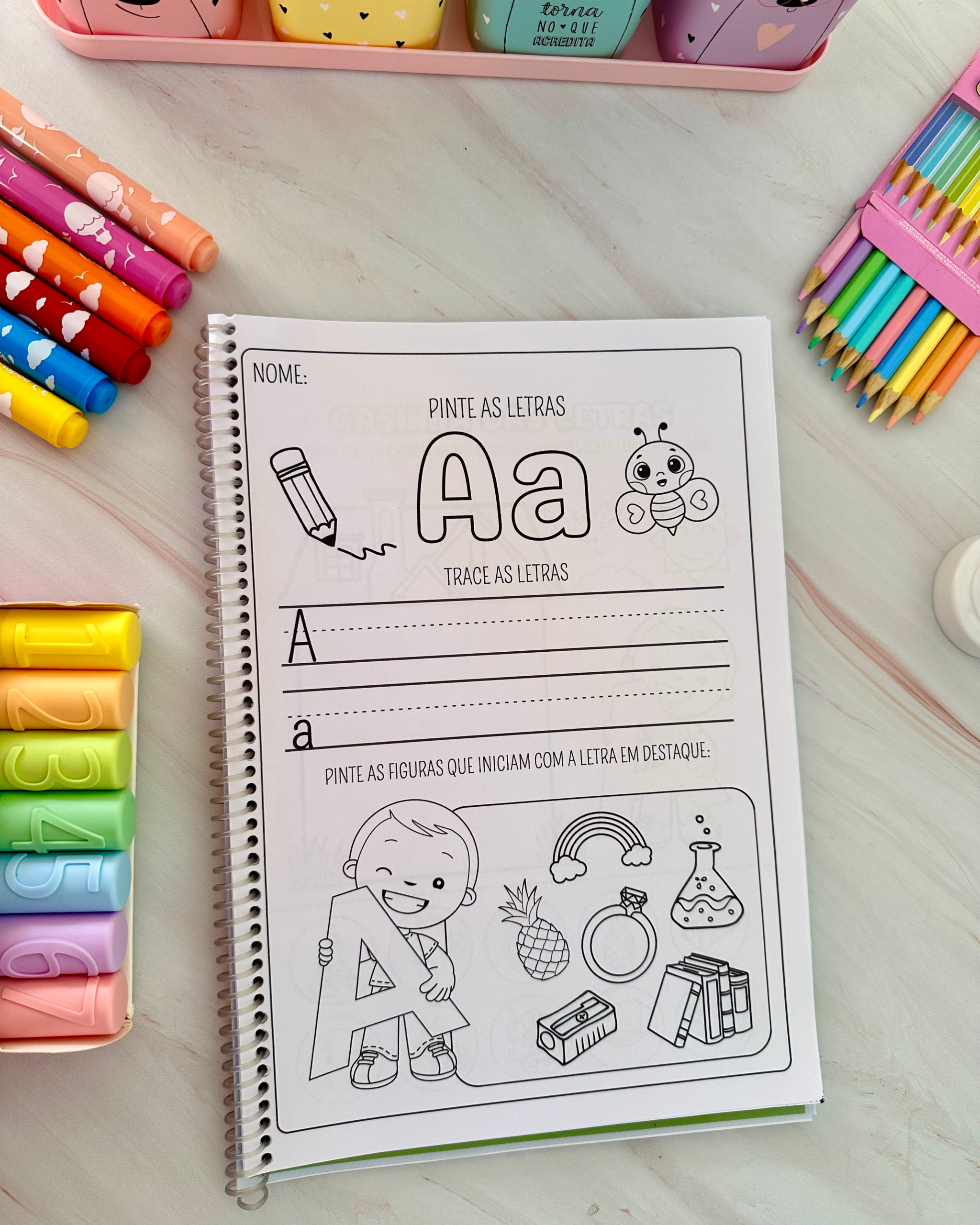 APOSTILA DE ATIVIDADES – LETRA A – Loja Prof. Anna Tina