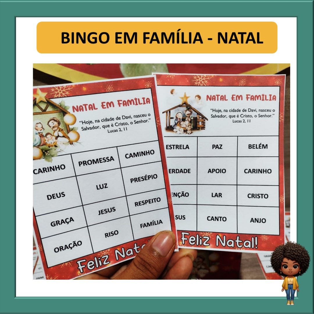 BINGO EM FAMÍLIA - NATAL