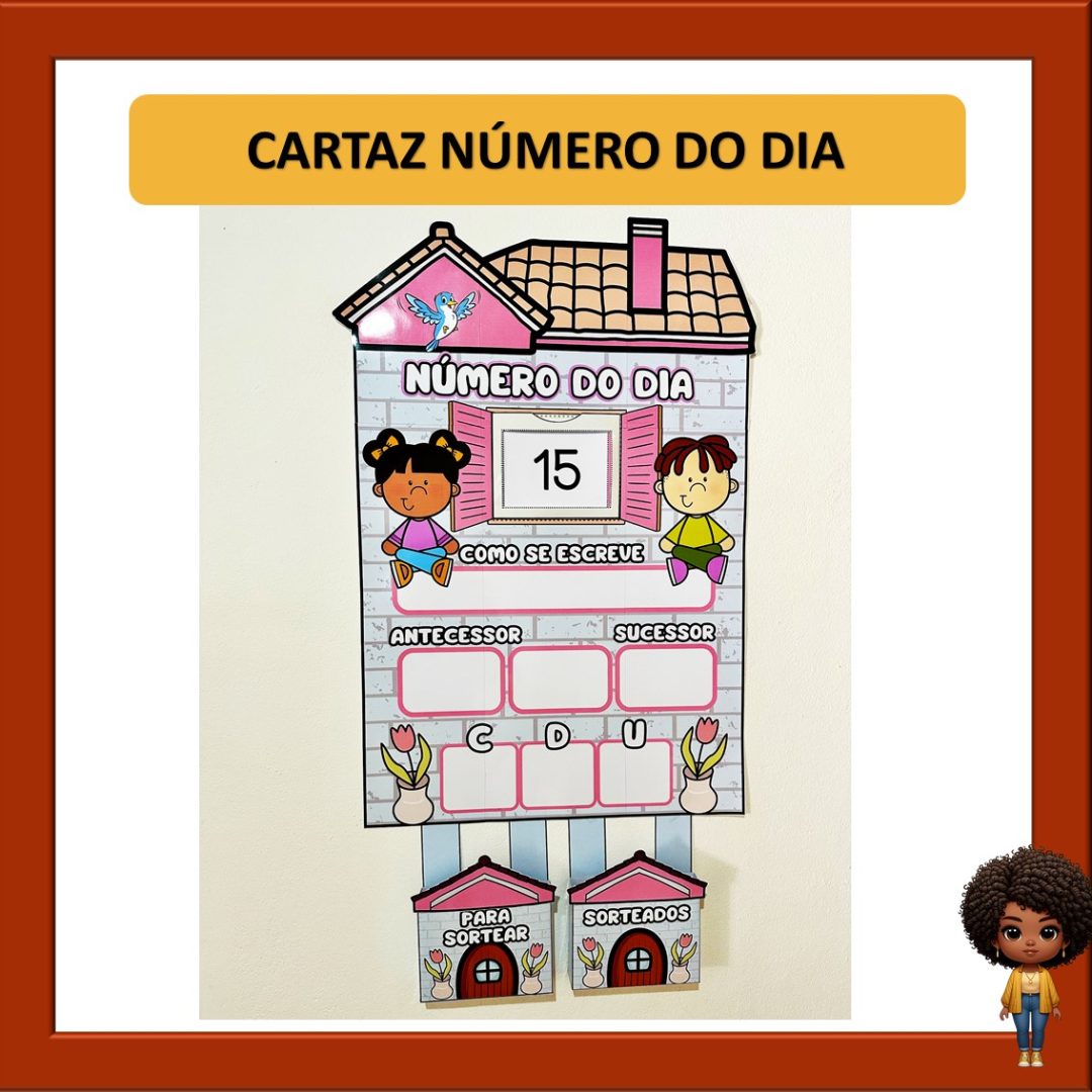 CARTAZ NÚMERO DO  DIA