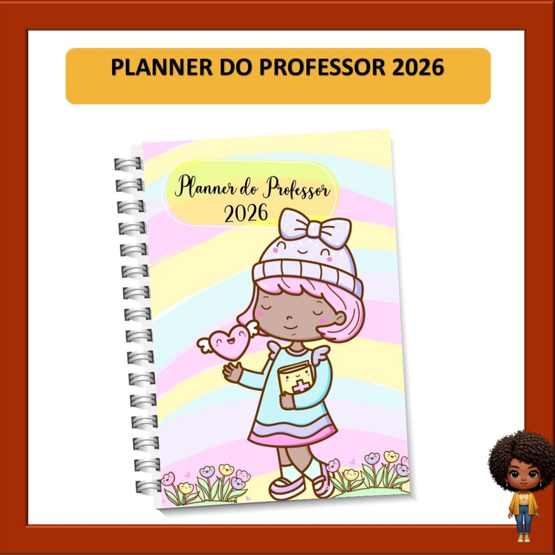 PLANNER DO PROFESSOR  2026 - JESUS AMOR REAL