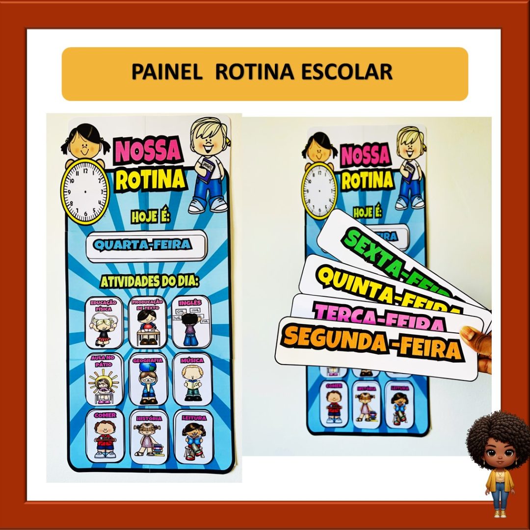 PAINEL ROTINA ESCOLAR