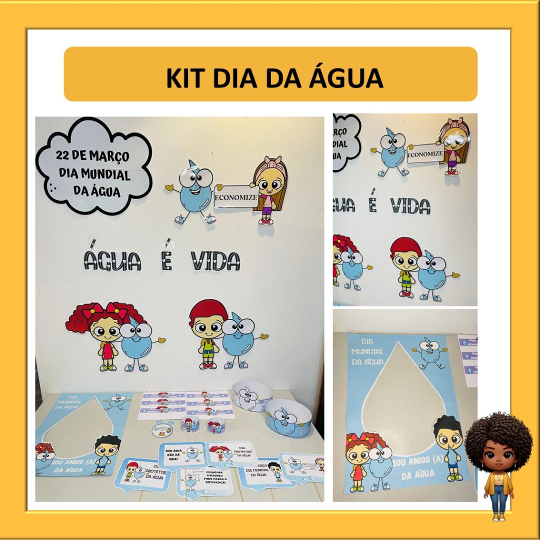 KIT DIA MUNDIAL DA ÁGUA