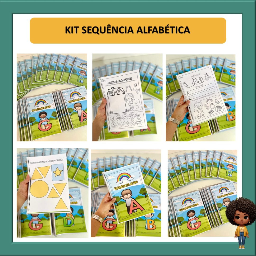KIT SEQUÊNCIA ALFABÉTICA