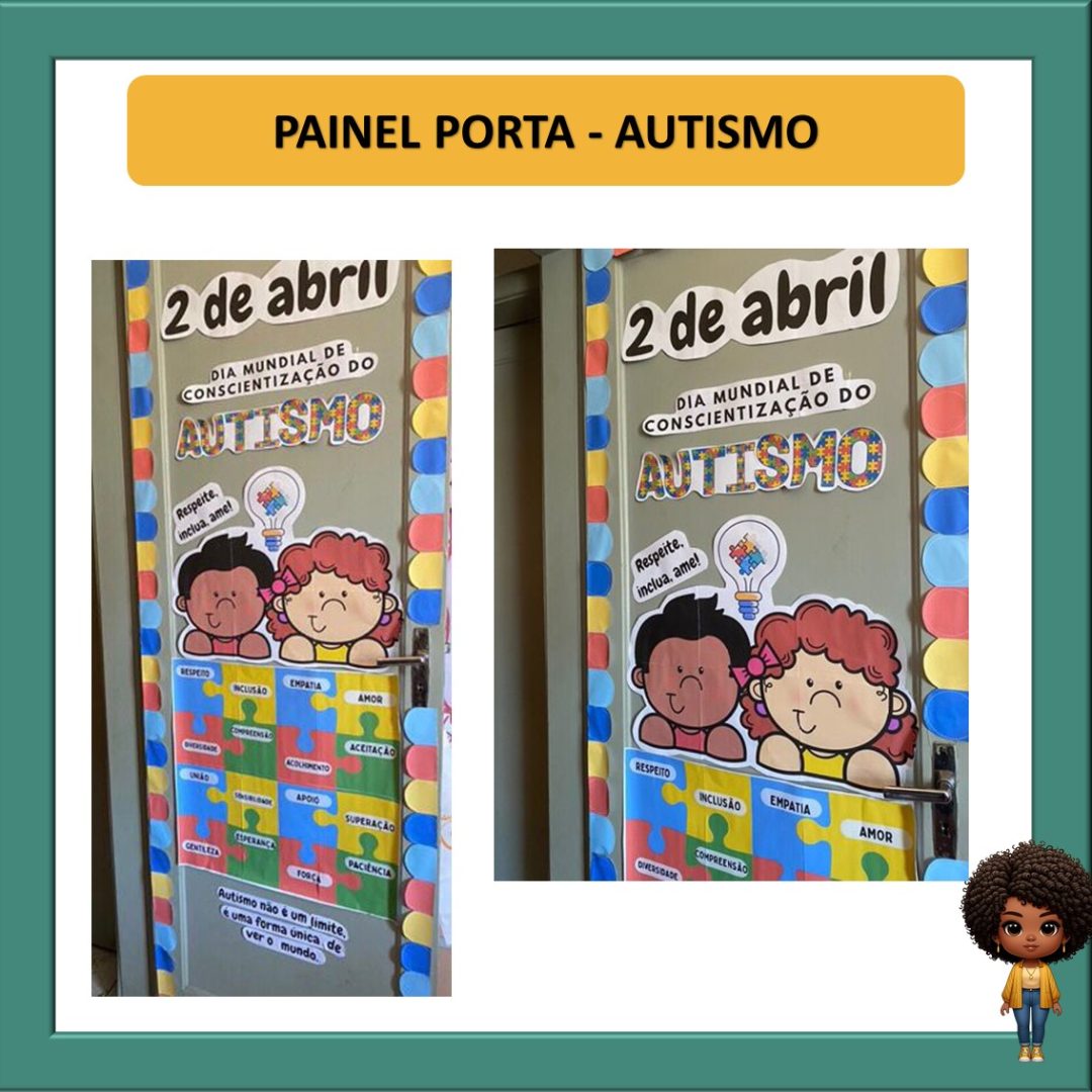 PAINEL PORTA - AUTISMO