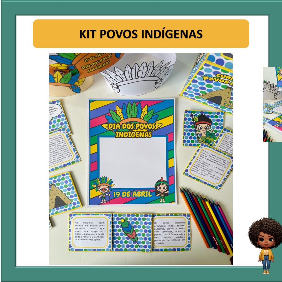 KIT  DIA DOS POVOS INDÍGENAS