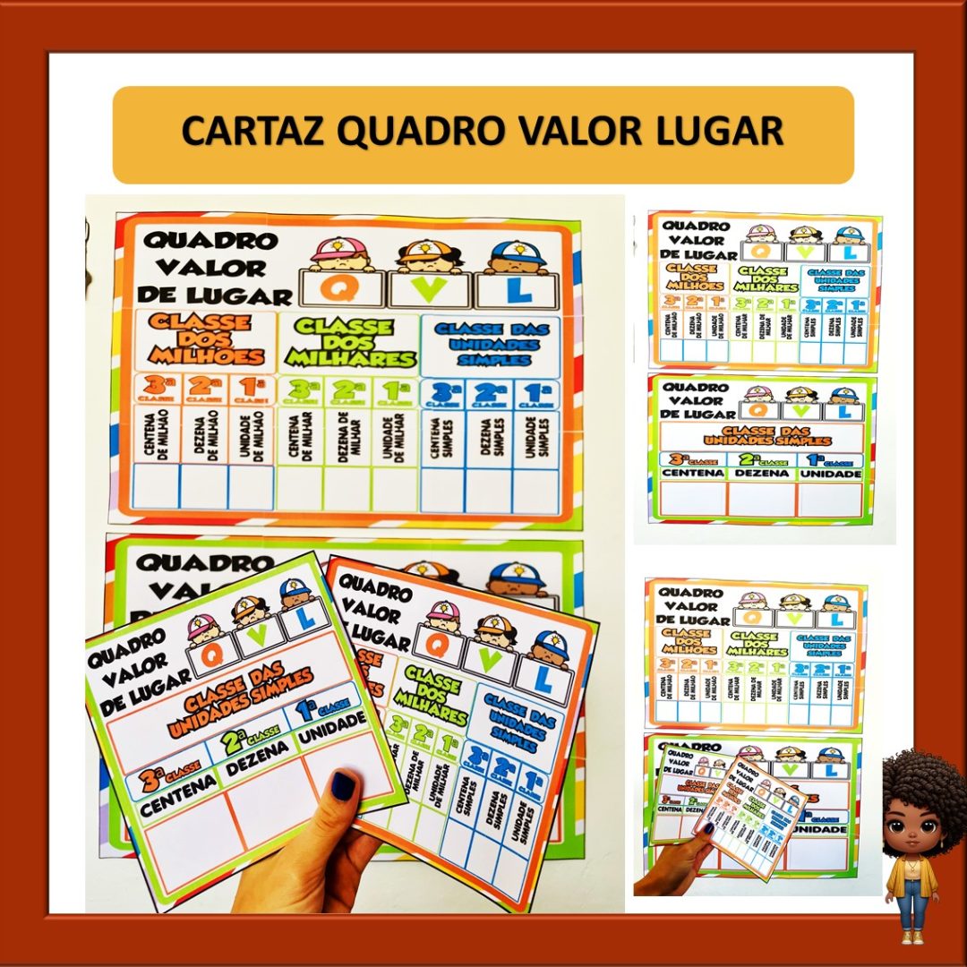 QUADRO VALOR DE LUGAR