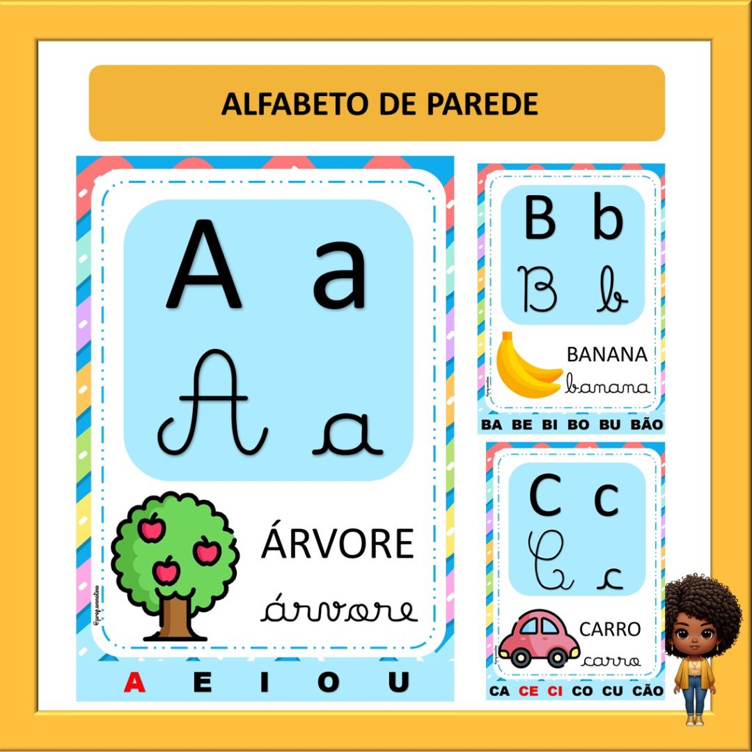 ALFABETO DE PAREDE