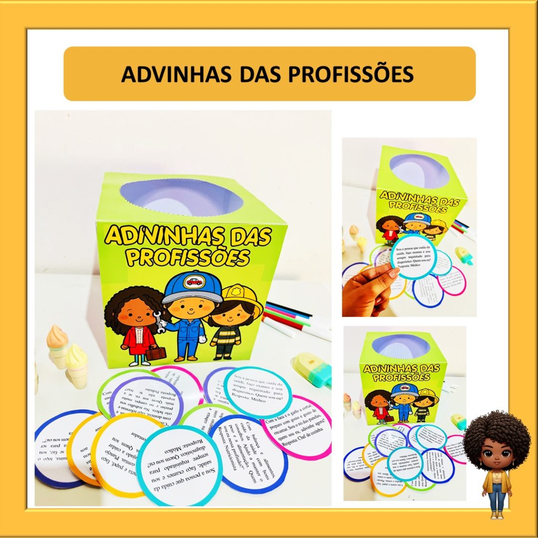 ADVINHAS DAS PROFISSÕES