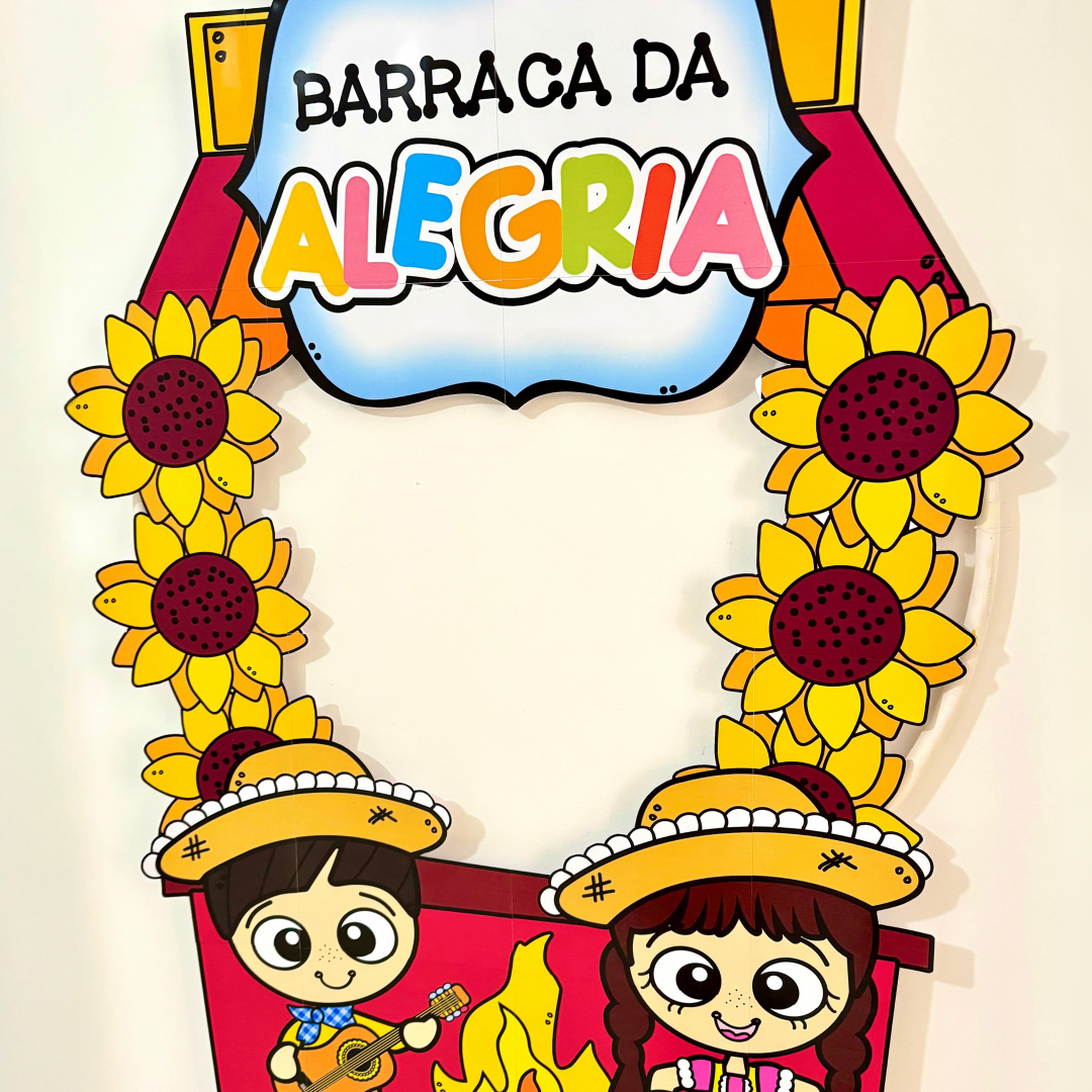 MOLDURA FOTO BAMBOLÊ - FESTA JUNINA