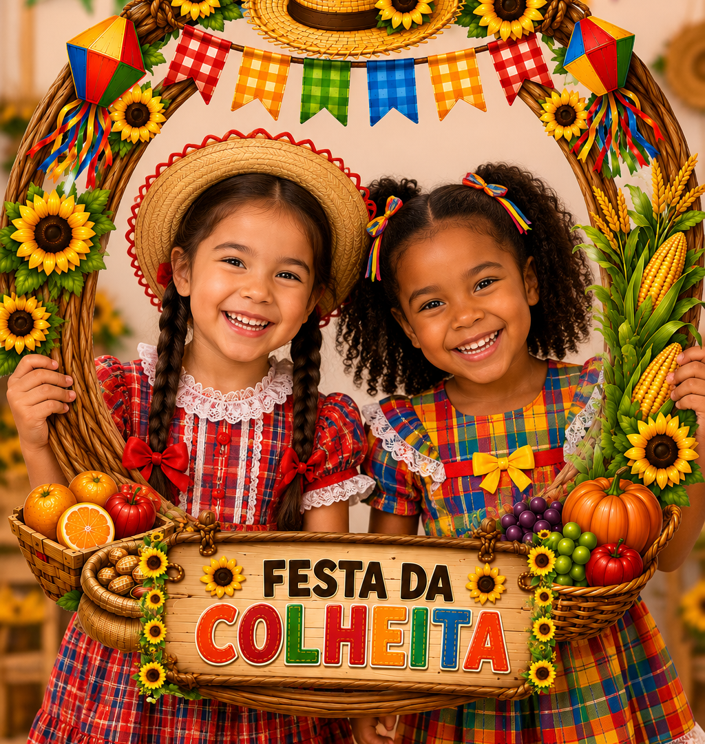 MOLDURA BAMBOLÊ - FESTA DA COLHEITA