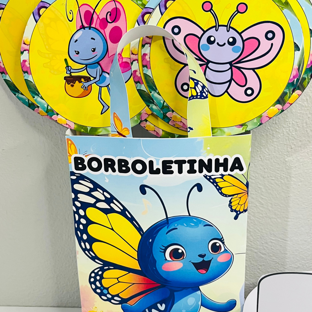 SACOLINHA MUSICAL - BORBOLETINHA