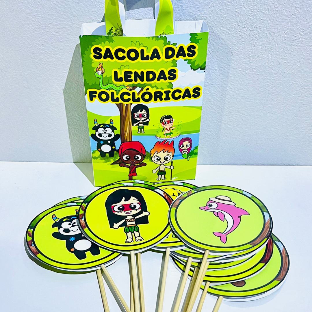 SACOLA DAS LENDAS FOLCLÓRICAS