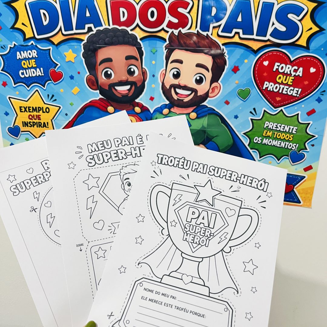PAINEL E ATIVIDADES DIA DOS PAIS